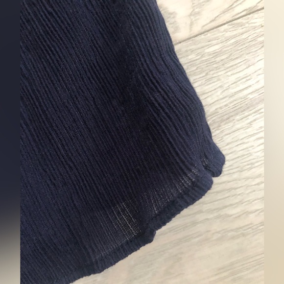 J. Crew Point Sur Navy Viscose Paperback Waist Crop Pocket Pants - Picture 11 of 16